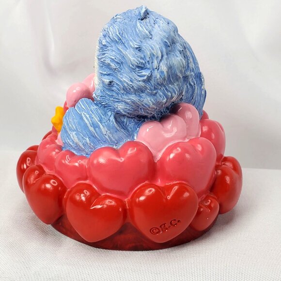 Sonshine Promises Blue Bird Figurine #2186 "I Love You With All My Hearts" 1998 - Picture 9 of 11